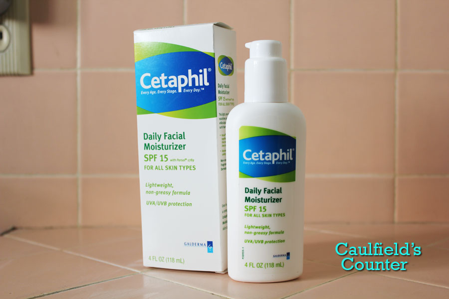 Cetaphil Daily Facial Moisturizer SPF 15 review Caulfield's Counter face