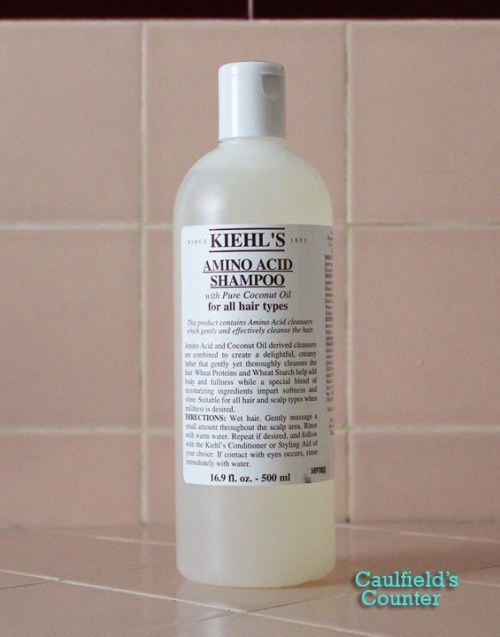 Kiehl's Amino Acid Shampoo Review Coconut Caulfields Counter Mens Grooming Haircare