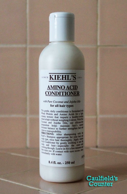 Kiehl's Amino Acid Conditioner Review Caulfield's Counter Beta Naturals Argan Oil Josie Maran Moroccanoil Moroccan Oil